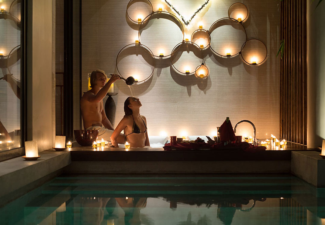 romantic bath ritual